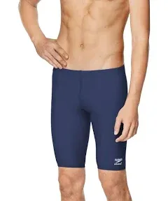 Speedo Men&#039;s Swimsuit Jammer Endurance+ Solid Team Dark Green Size 36 NEW $55