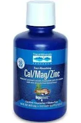 Trace Minerals Research - Liquid Cal/Mag/Zinc Pina Colada - 32 fl. oz.