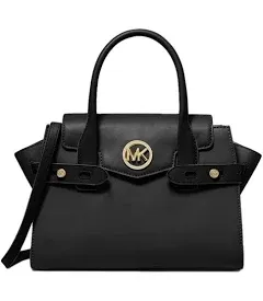 Michael Kors Carmen Medium Color-Block Logo Satchel NWT