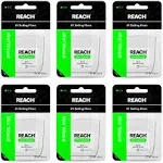 Reach Mint Waxed Floss, 55 yd (Pack of 6)