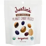 Justin's Organic Peanut Candy Pieces, Dark Chocolate (4.5 oz)