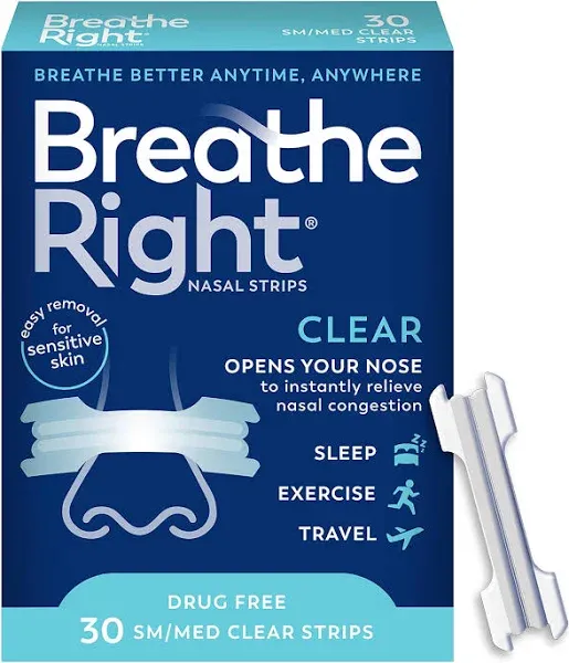 Breathe Right Nasal Strips