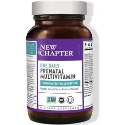 New Chapter One Daily Prenatal Multivitamin, 30 Ct