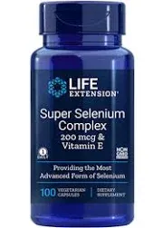 Life Extension Super Selenium Complex 200 mcg / 100