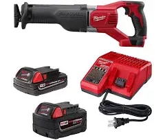 Milwaukee M18 18V Sawzall Reciprocating Saw, Tool Only, Model# 2621-20