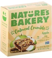 Nature's Bakery Oatmeal Crumble Apple