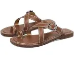 Michael Michael Kors Ashton Flat Thong Women's Sandals Luggage : 8 M