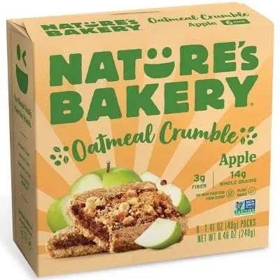 Nature's Bakery Oatmeal Crumble Apple