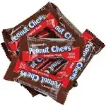 Goldenberg&#39;s Mini Original Dark Chocolate Peanut Chews - Bulk