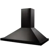 ZLINE Convertible Vent Wall Mount Range Hood in Black Stainless Steel (BSKBN)