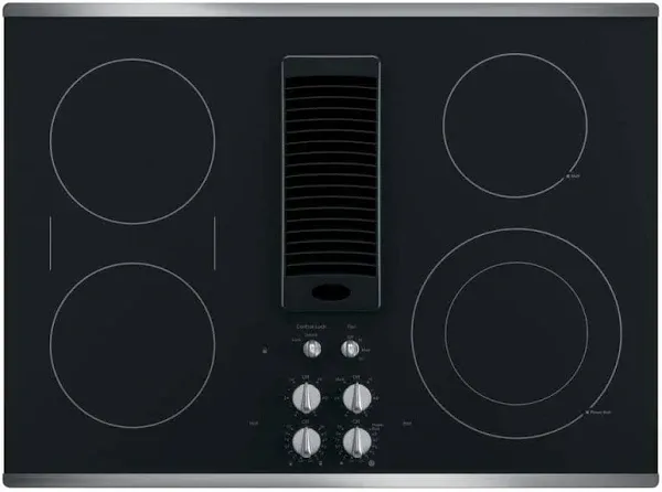 GE Profile PP9830SRSS 30" Downdraft Electric Cooktop