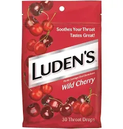 Luden's Wild Cherry Throat Drops