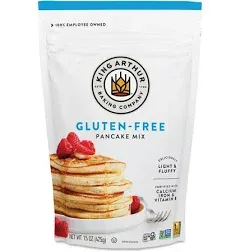 King Arthur Gluten Free Pancake Mix - 15 OZ 6 Pack