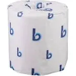 2-Ply Toilet Tissue, Septic Safe, White, 125 ft Roll Length, 500 Sheets/Roll, 96 Rolls/Carton