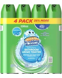 Scrubbing Bubbles Foaming Bathroom Cleaner Rainshower