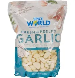 Spice World Fresh Peeled Garlic (6 oz)