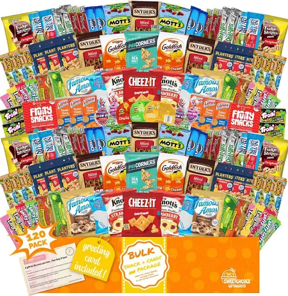 Care Package Variety Snacks Gift Box