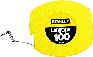 Stanley Tools 34-500 3/8&#034; x 100 Ft. Vintage New Tape Ruler Year 1987 U.S.A.