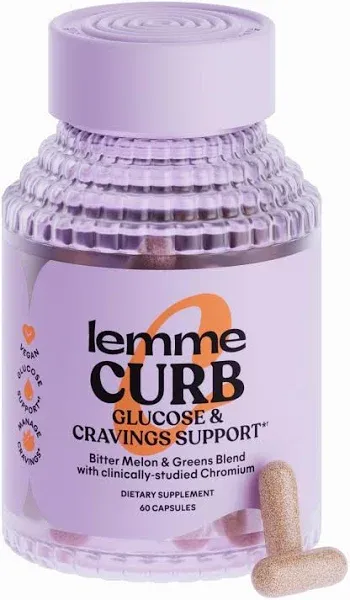 Lemme Curb Glucose & Cravings Support Capsules