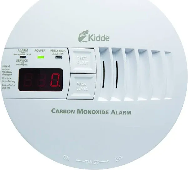 Kidde Carbon Monoxide Alarm with Digital Display