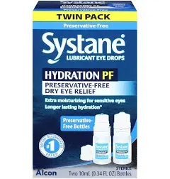 Systane Ydration Pf Lubricant Eye Drops (0.34 fl oz)