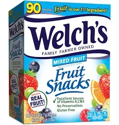 Welch's Welchs Mixed Fruit Snacks