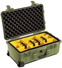 Pelican Products 1510-000-110 Pelican 1510 Watertight Carry On Wheeled Case