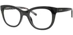 Kate Spade KS Odessa/BB 807 Black Plastic Oval Reading Glasses 50mm