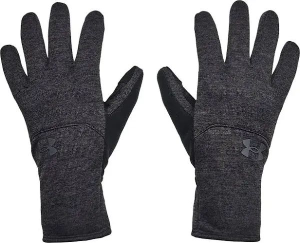 Under Armour 1365958 Men&#039;s UA Storm Fleece Gloves - Pitch Gray - Small