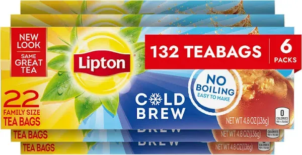 Family Iced Tea Bags Black Tea 22 Ct