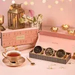 Vahdam Teas Blush, Tea Assortment, Gift Set, 3 Teas