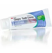 3M Clinpro Tooth Creme 0.21% Sodium Fluoride Anti Cavity Toothpaste 12117