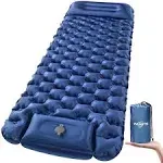 WANNTS Sleeping Pad, Ultralight Inflatable Sleeping Pad for Camping, Built-in...