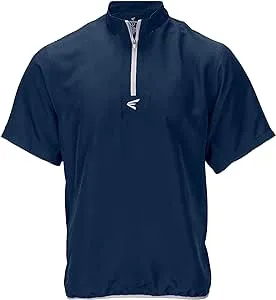 Easton Youth Alpha Short Sleeve Baseball Cage Jacket Navy S