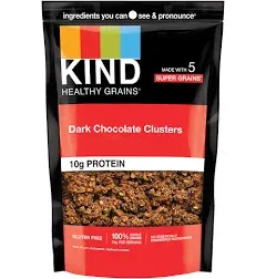 Kind Snacks Dark Chocolate Whole Grain Granola Clusters 11 oz (Case of 6)