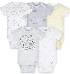 Gerber Baby Onesies Short Sleeve Bodysuits