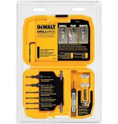 DEWALT Screwdriver Bit Set / Drill Bit Set, Flip Drive, 12-Piece (DW2735P)