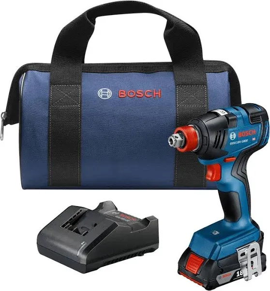 Bosch 18V EC Brushless Two-In-One Bit and Socket Impact Driver Kit