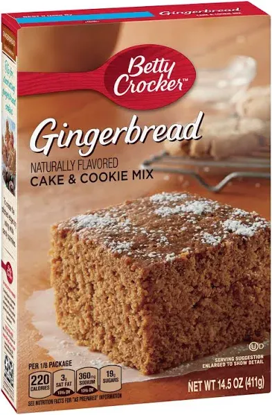 Betty Crocker Cake & Cookie Mix Gingerbread