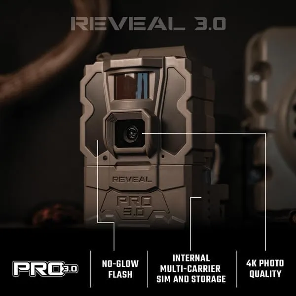 Tactacam Reveal Pro 3.0 Cellular Trail Camera