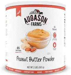 Augason Farms Emergency Food Peanut Butter Powder - 32 oz canister