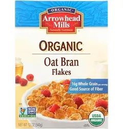 Arrowhead Mills Organic Oat Bran Flakes