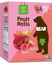 BEAR Fruit Rolls Variety pack (8.4 oz)