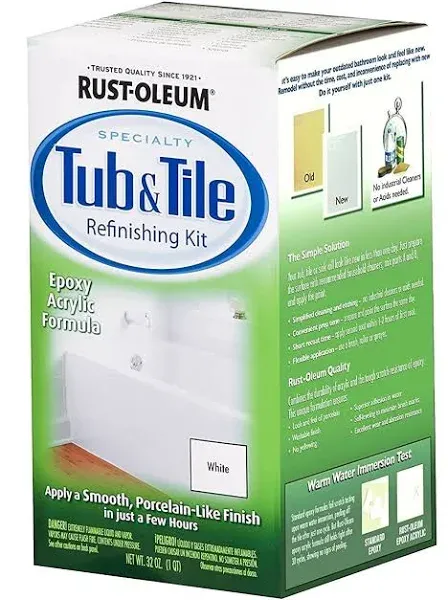 Rust-Oleum Tub & Tile Refinishing Kit