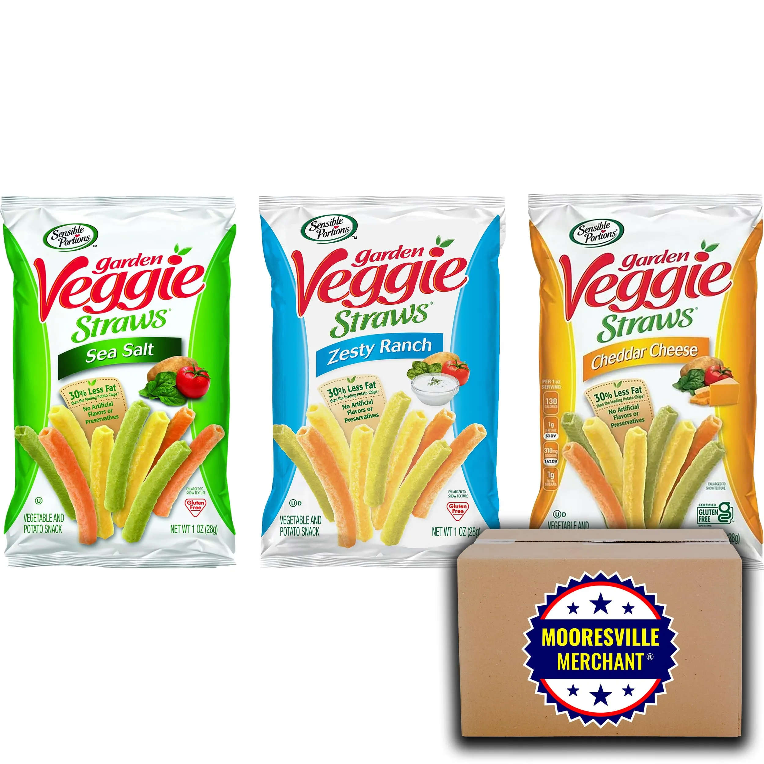 Sensible Portions Garden Veggie Straws