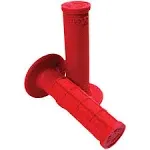 ODI Ruffian Half-Waffle MX Grips Red