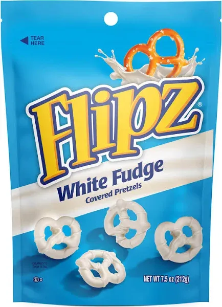 Flipz Covered Pretzels White Fudge