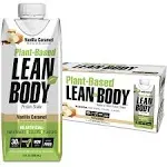 Labrada - Lean Body Plant-Based, 17 fl oz (12-Pack) / Vanilla Caramel