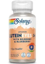 Solaray Advanced Lutein Eyes 24