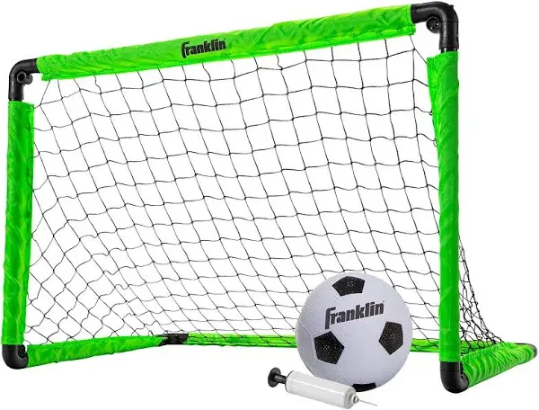 Franklin Sports 24" Soccer Goal with Ball and Pump